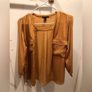 Gold blouse